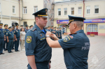 В Главном управлении МЧС России по г. Москве состоялось торжественное мероприятие, посвященное Дню Государственного флага