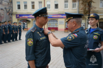 В Главном управлении МЧС России по г. Москве состоялось торжественное мероприятие, посвященное Дню Государственного флага