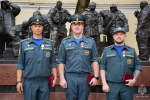 В Главном управлении МЧС России по г. Москве состоялось торжественное мероприятие, посвященное Дню Государственного флага