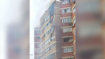 Возгорание произошло в жилом доме в подмосковной Кубинке после попадания БПЛА