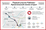 Оформление трех станций Рублево-Архангельской линии посвящено героической истории России