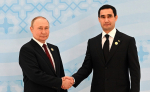 Путин и Бердымухамедов провели встречу в Туркмении