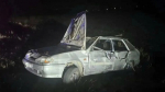 Четыре человека пострадали при опрокидывании автомобиля в Ставропольском крае