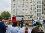 Занятия по пожарной безопасности на объекте здравоохранения Восточного округа столицы