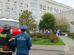 Занятия по пожарной безопасности на объекте здравоохранения Восточного округа столицы